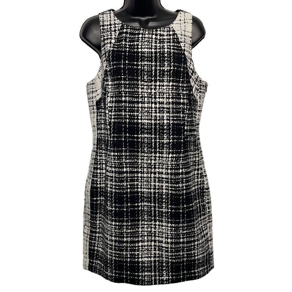 BANANA REPUBLIC Plaid Sheath Dress
